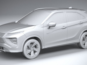 Mitsubishi Eclipse Cross 2022 3D Model