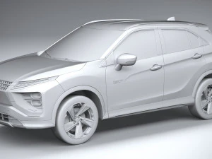 Mitsubishi Eclipse Cross 2022 3D Model