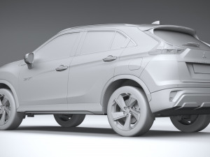 Mitsubishi Eclipse Cross 2022 3D Model