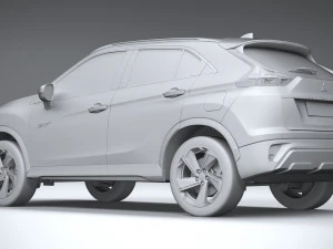 Mitsubishi Eclipse Cross 2022 3D Model