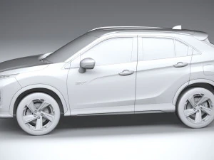 Mitsubishi Eclipse Cross 2022 3D Model