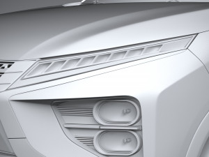 Mitsubishi Eclipse Cross 2022 3D Model