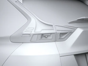 Mitsubishi Eclipse Cross 2022 3D Model