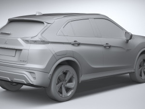 Mitsubishi Eclipse Cross 2022 3D Model