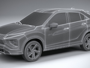 Mitsubishi Eclipse Cross 2022 3D Model