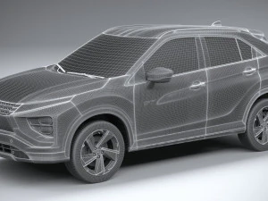 Mitsubishi Eclipse Cross 2022 3D Model