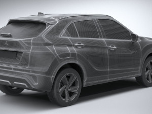 Mitsubishi Eclipse Cross 2022 3D Model