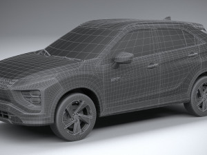 Mitsubishi Eclipse Cross 2022 3D Model