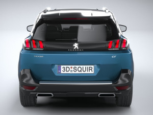 Peugeot 5008 2021 Modelo 3D