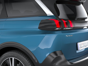 Peugeot 5008 2021 Modelo 3D