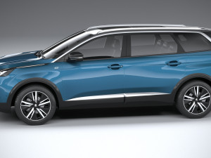 Peugeot 5008 2021 Modelo 3D