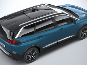 Peugeot 5008 2021 Modelo 3D