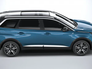 Peugeot 5008 2021 3D Model