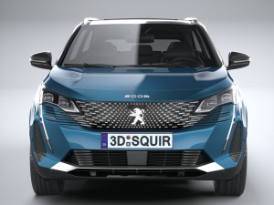 Peugeot 5008 2021 Modelo 3D