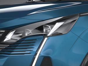 Peugeot 5008 2021 Modelo 3D