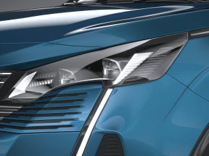 Peugeot 5008 2021 3D Model