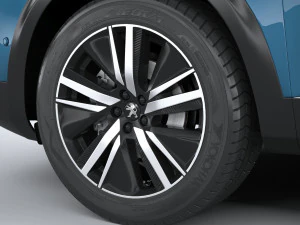 Peugeot 5008 2021 3D Model