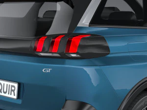 Peugeot 5008 2021 3D Model