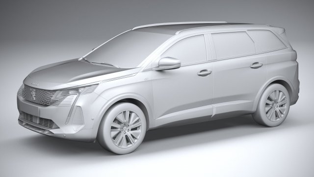 peugeot 5008 2021 3D Model in SUV 3DExport