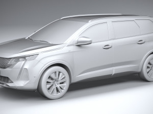 Peugeot 5008 2021 Modelo 3D