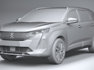 Peugeot 5008 2021 Modelo 3D