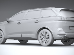 Peugeot 5008 2021 Modelo 3D