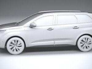 Peugeot 5008 2021 Modelo 3D
