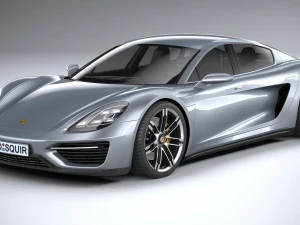 Porsche 960 Turismo 2021 3D Model