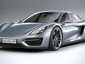Porsche 960 Turismo 2021 3D Model