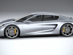 Porsche 960 Turismo 2021 3D Model