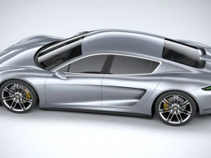 Porsche 960 Turismo 2021 3D Model