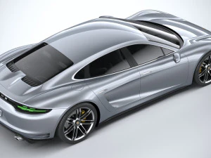 Porsche 960 Turismo 2021 3D Model