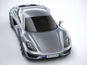 Porsche 960 Turismo 2021 3D Model