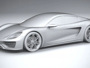 Porsche 960 Turismo 2021 3D Model