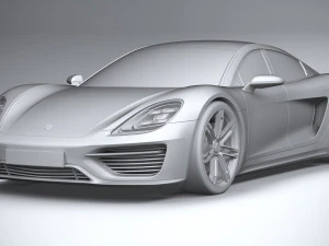 Porsche 960 Turismo 2021 3D Model