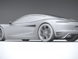 Porsche 960 Turismo 2021 3D Model
