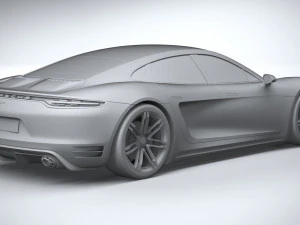 Porsche 960 Turismo 2021 3D Model