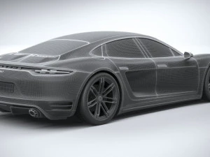 Porsche 960 Turismo 2021 3D Model