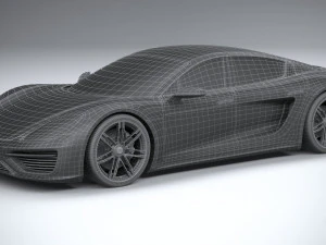 Porsche 960 Turismo 2021 3D Model