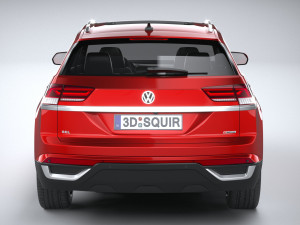 Volkswagen Atlas Cross Sport Regular 2021 3D Модель