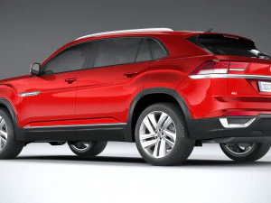 Volkswagen Atlas Cross Sport Regular 2021 3D Model