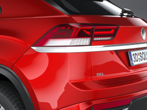 Volkswagen Atlas Cross Sport Regular 2021 3D Модель
