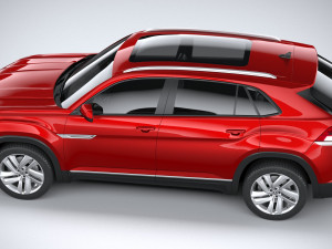 Volkswagen Atlas Cross Sport Regular 2021 3D Модель
