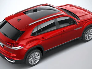Volkswagen Atlas Cross Sport Regular 2021 3D Model