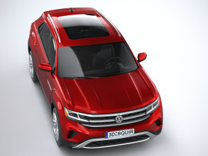 Volkswagen Atlas Cross Sport Regular 2021 3D Модель