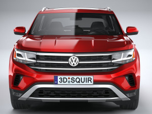 Volkswagen Atlas Cross Sport Regular 2021 3D Модель