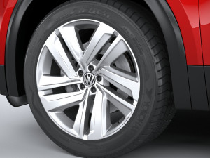Volkswagen Atlas Cross Sport Regular 2021 3D Модель