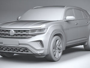 Volkswagen Atlas Cross Sport Regular 2021 3D Модель
