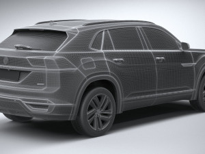 Volkswagen Atlas Cross Sport Regular 2021 3D Модель