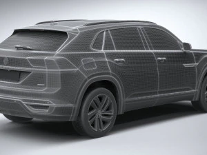 Volkswagen Atlas Cross Sport Regular 2021 3D Model